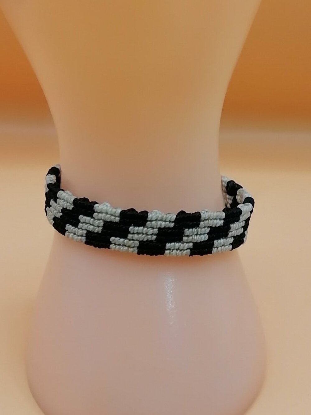 Handwoven Bracelet with Labyrinth Design, Cusco Crafts